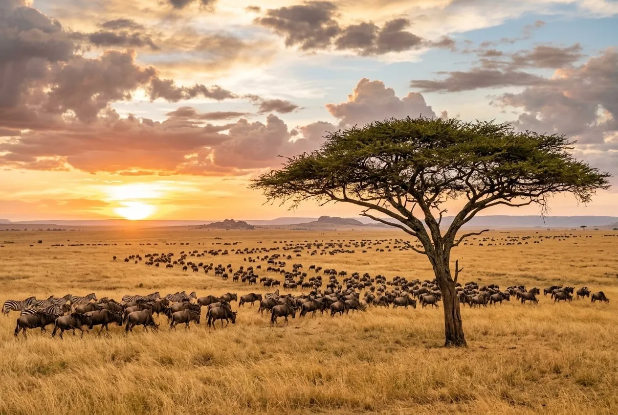 Serengeti National Park safari — Witness the greatest wildlife spectacle on Earth — the Great Migration