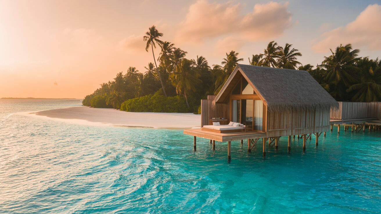 Maldives honeymoon — Overwater Villa Paradise