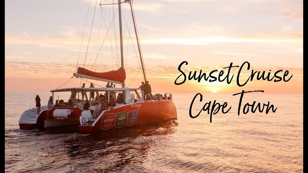 Cape Town Sunset Cruise from V&A Waterfront with Sparkling Wine — V&A Waterfront, Cape Town
